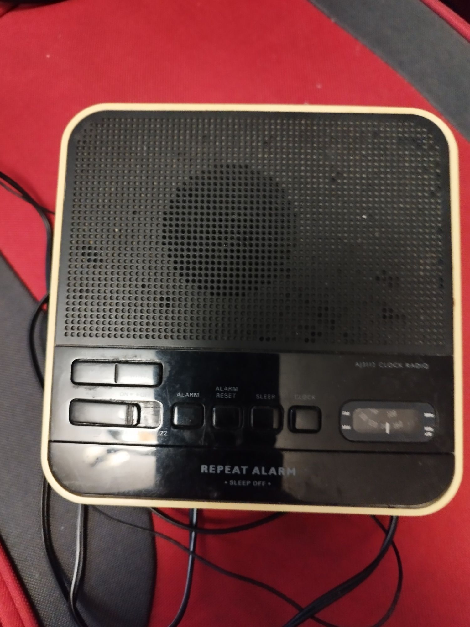 Radio Philips z zegarem Sprawne