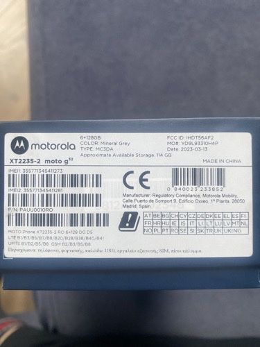 Motorolla Moto G32