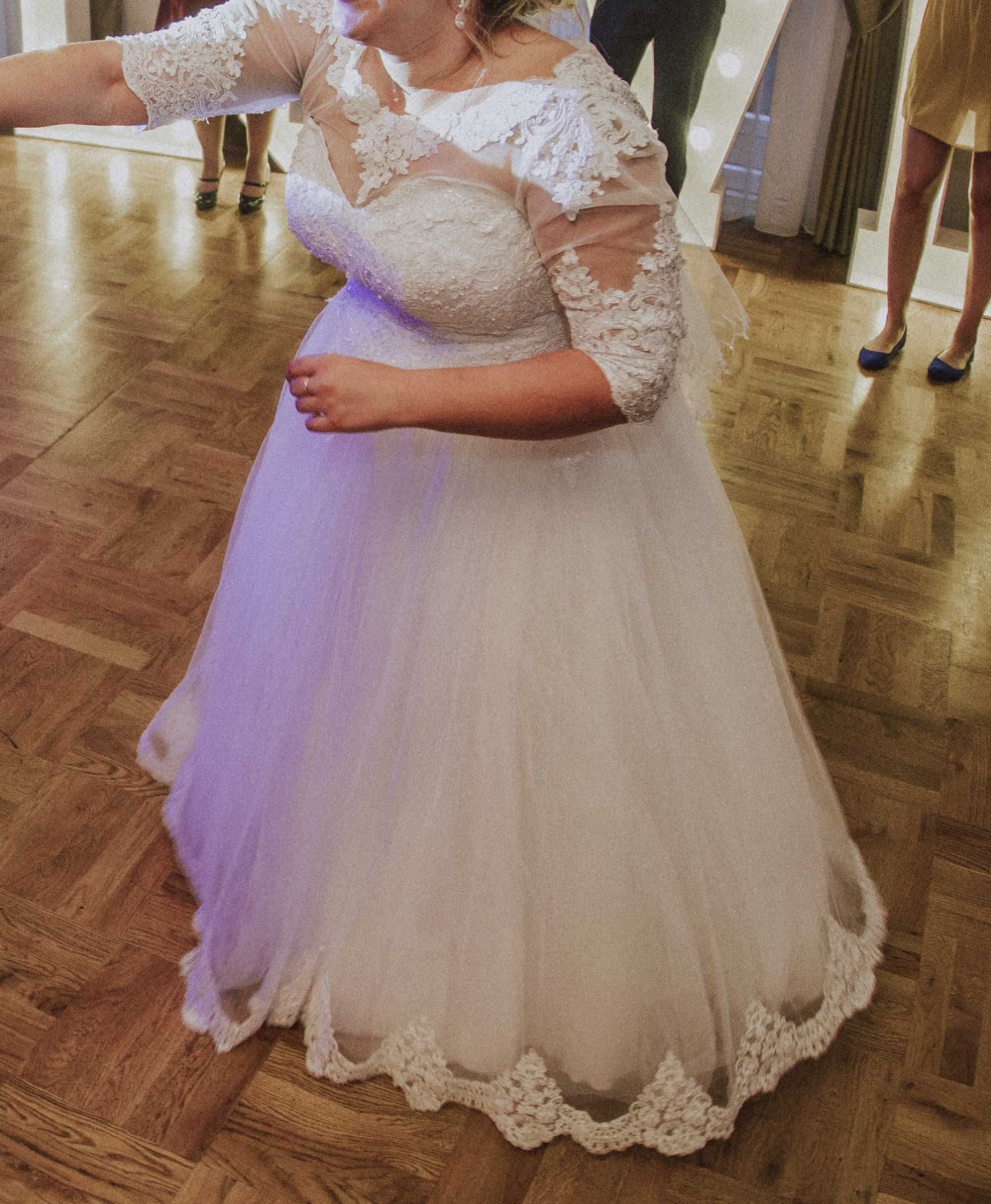 Suknia ślubna biała