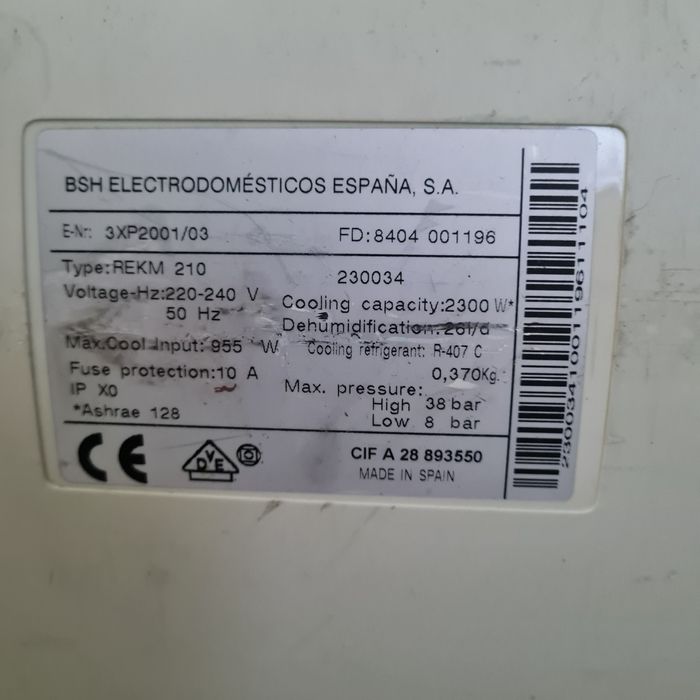 Ar condicionado Balay