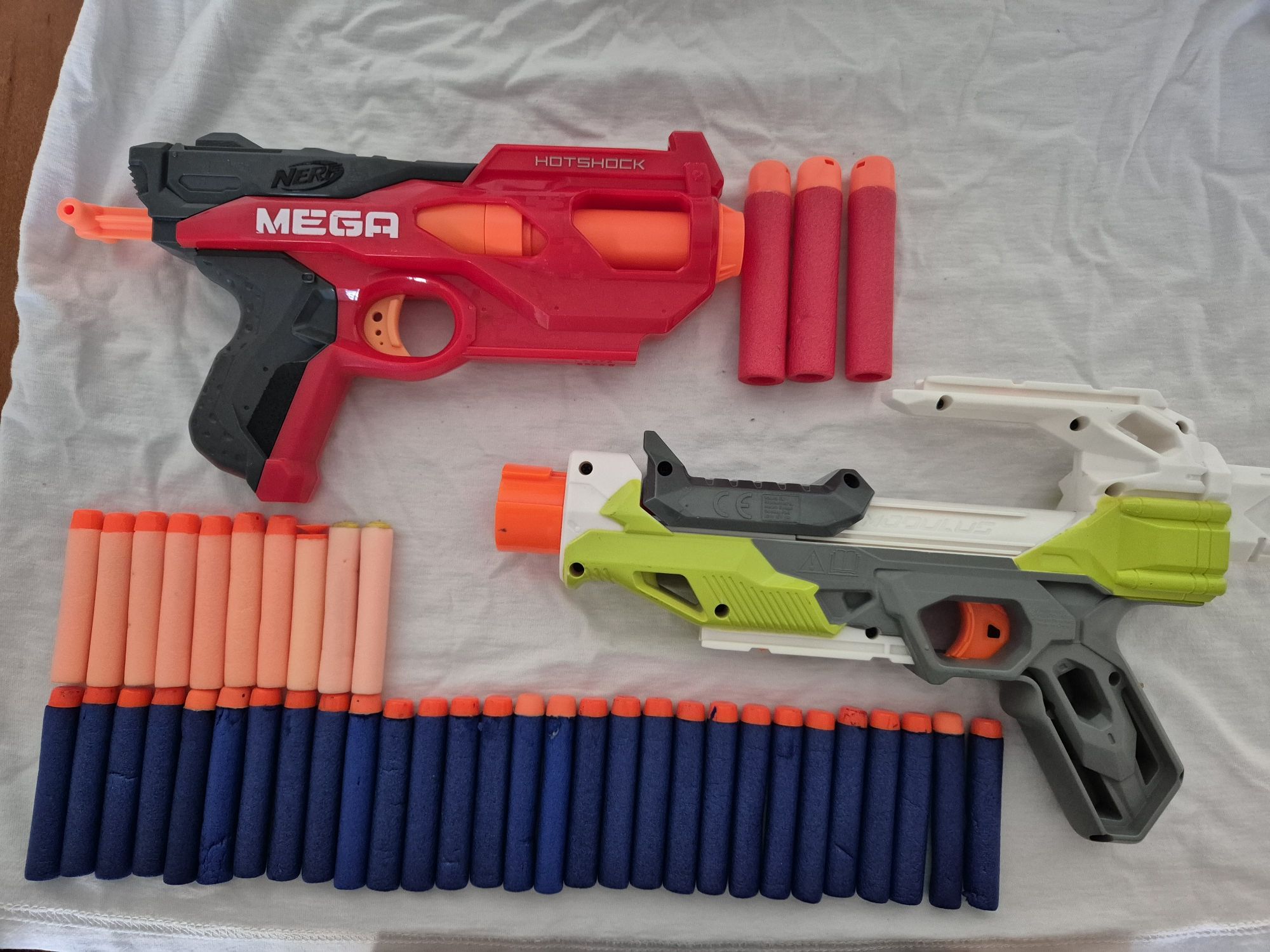 Nerf x 2 35 strzałek  + 3 strzałki duże