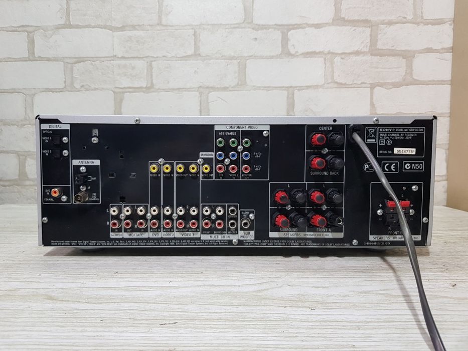 7.1АV Стерео ресивер/підсилювач Sony STR-DG 500 б/у з Німеччини+1