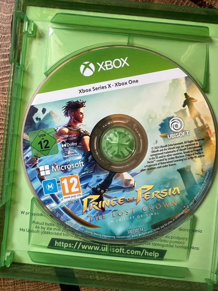 Prince of persia  the lost crown xbox series x , x- one. Wersja PL