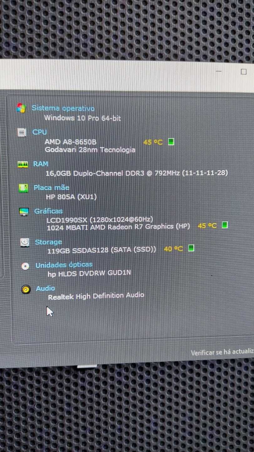 Computador HP QuadCore
