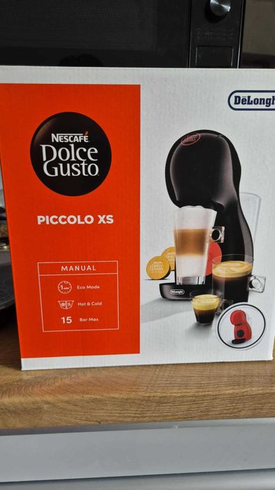 Nowy Ekspres do Kawy KRUPS Piccolo XS Nescafe Dolce Gusto KP1A3B10
