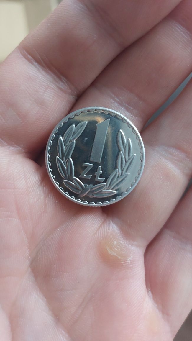 1 zł 1957 aluminium Replika kolekcjonerska UNC