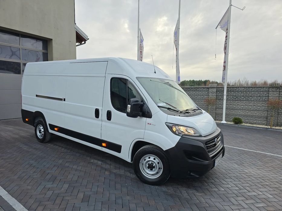 Fiat DUCATO L4H2 MAXI 1270Kg ŁADOWNOŚĆ SILNIK 2,3 IVECO 140 KM SALON PL KAMERA COFANIA KLIMA NOWE OPONY SERWIS DO OSTATNIEGO Km  TO SŁONIK - TO JAKOŚĆ Tylko Krajowe PL Bezwypatkowe