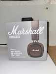 Наушники Marshall Major 4 black and brown. Маршали