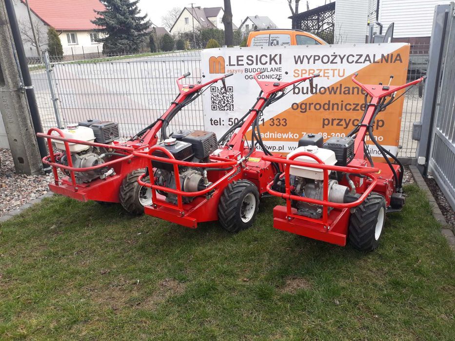 Wynajmę sprzęt ogrodniczy glebogryzarki wertykulatory aeratory piły