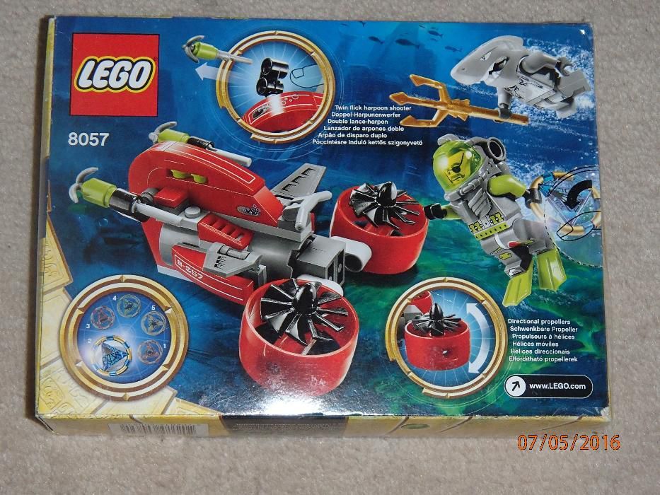 Lego Atlantis 8057 "Niszczyciel"