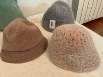 Chapeus em la de inverno
