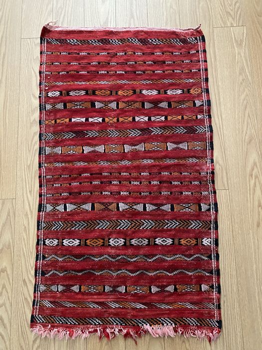 1,15 x 0,65 tapete marroquino tradicional Berbere