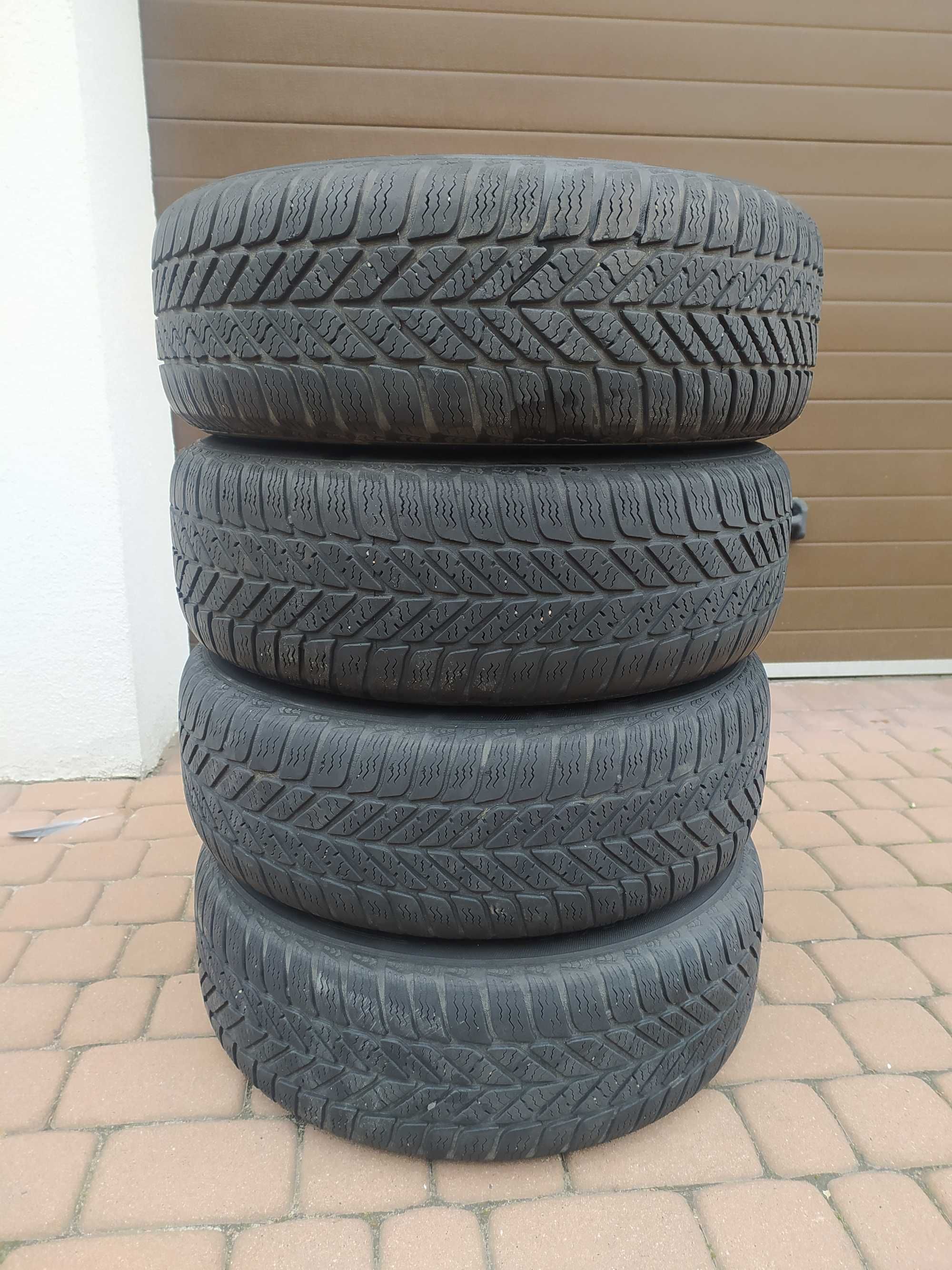 Opony M+S 195/65 R15, 5x112 Mercedes A B klasa W169, W168, W245