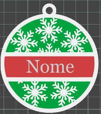 Bolas de Natal personalizáveis