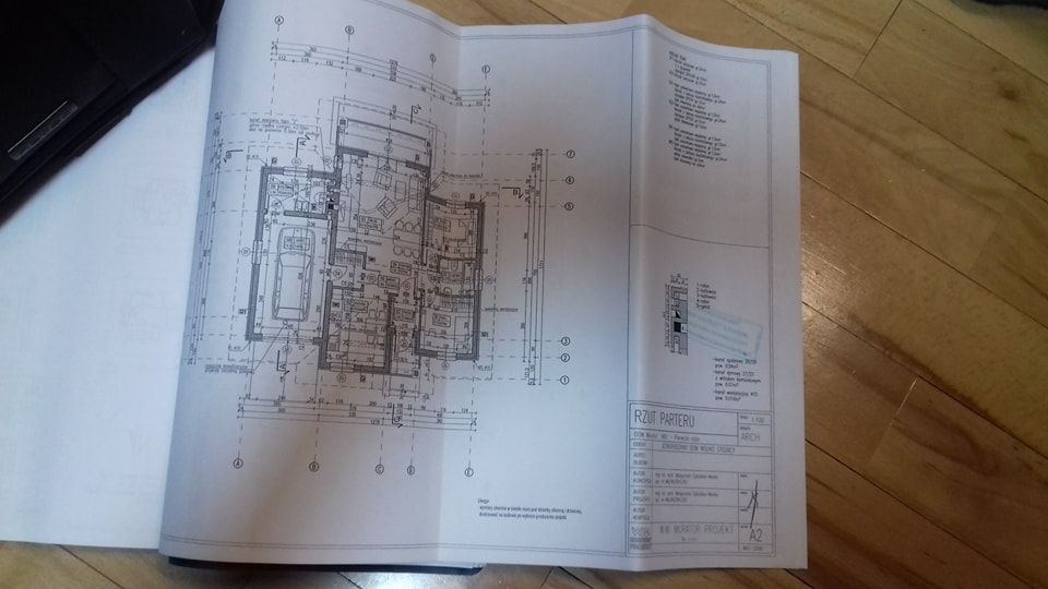Projekt budowlany "Pierwsze Róże"
