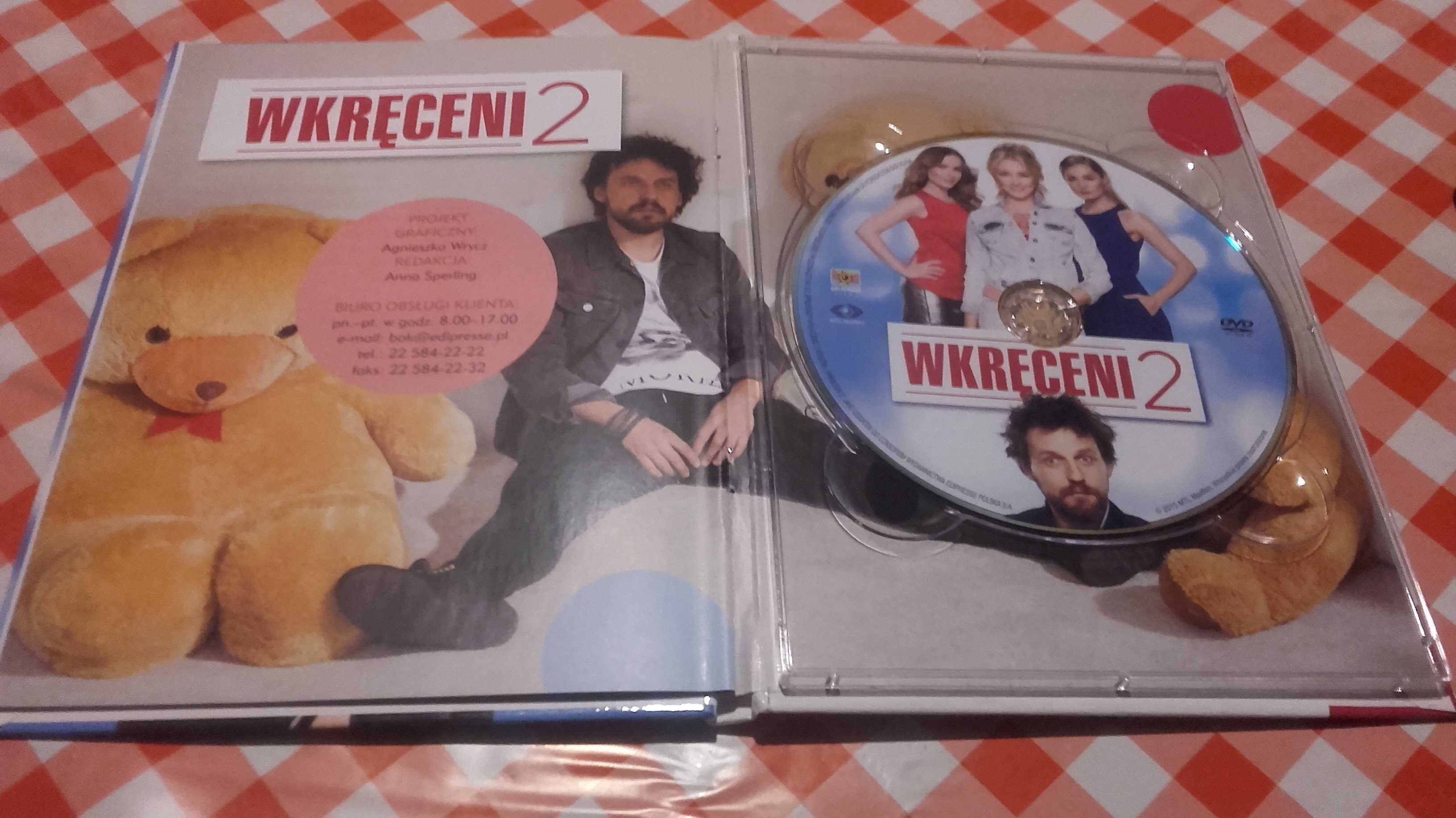 (DVD+książka) WKRĘCENI 2 (2015) NOWE - okazja!