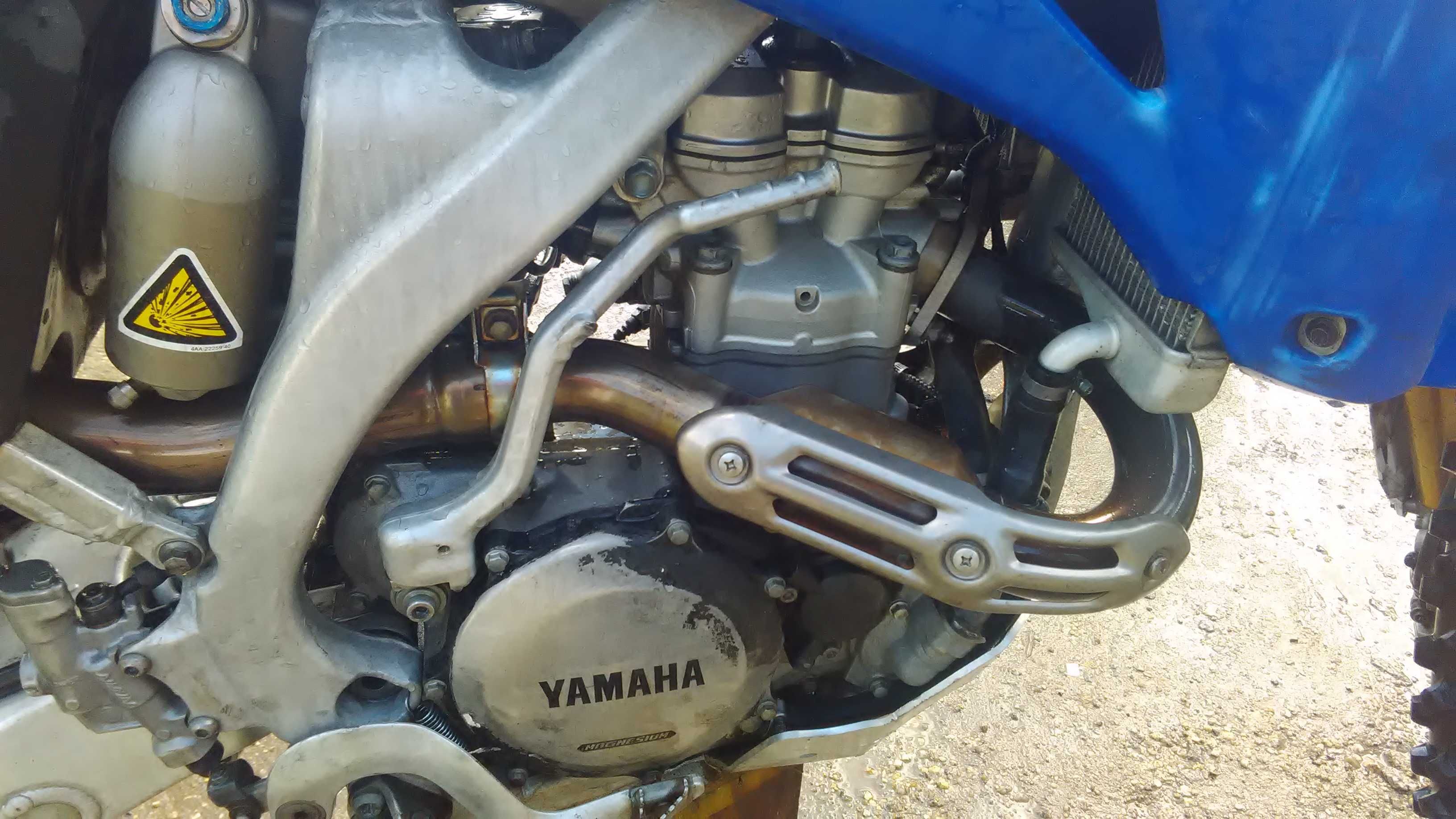 Yz 450 matriculada