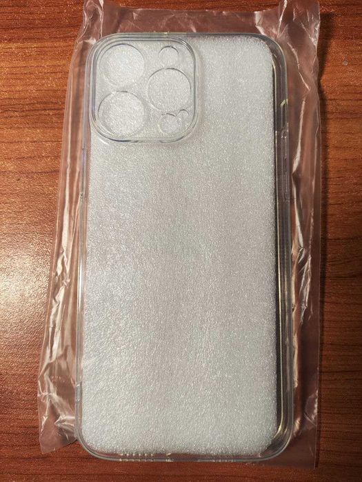 Чехол для iPhone силиконовый прозрачный