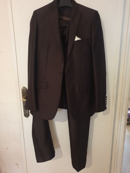 Fato completo Blazer e Calça, Castanho escuro. Marca Elizabeth Videira