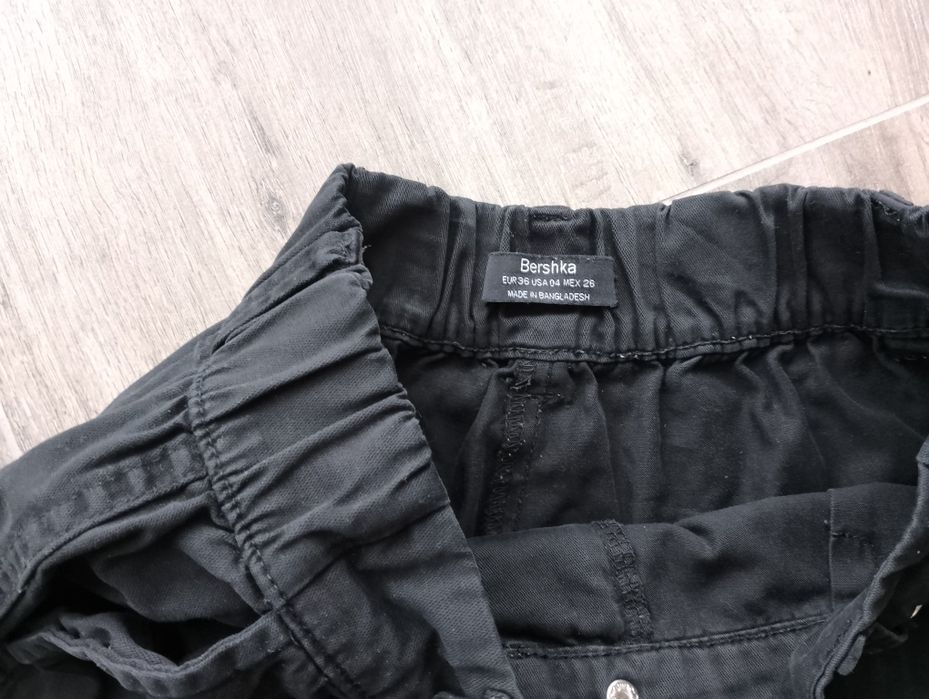 Spodnie damskie bojówki Bershka rozmiar S