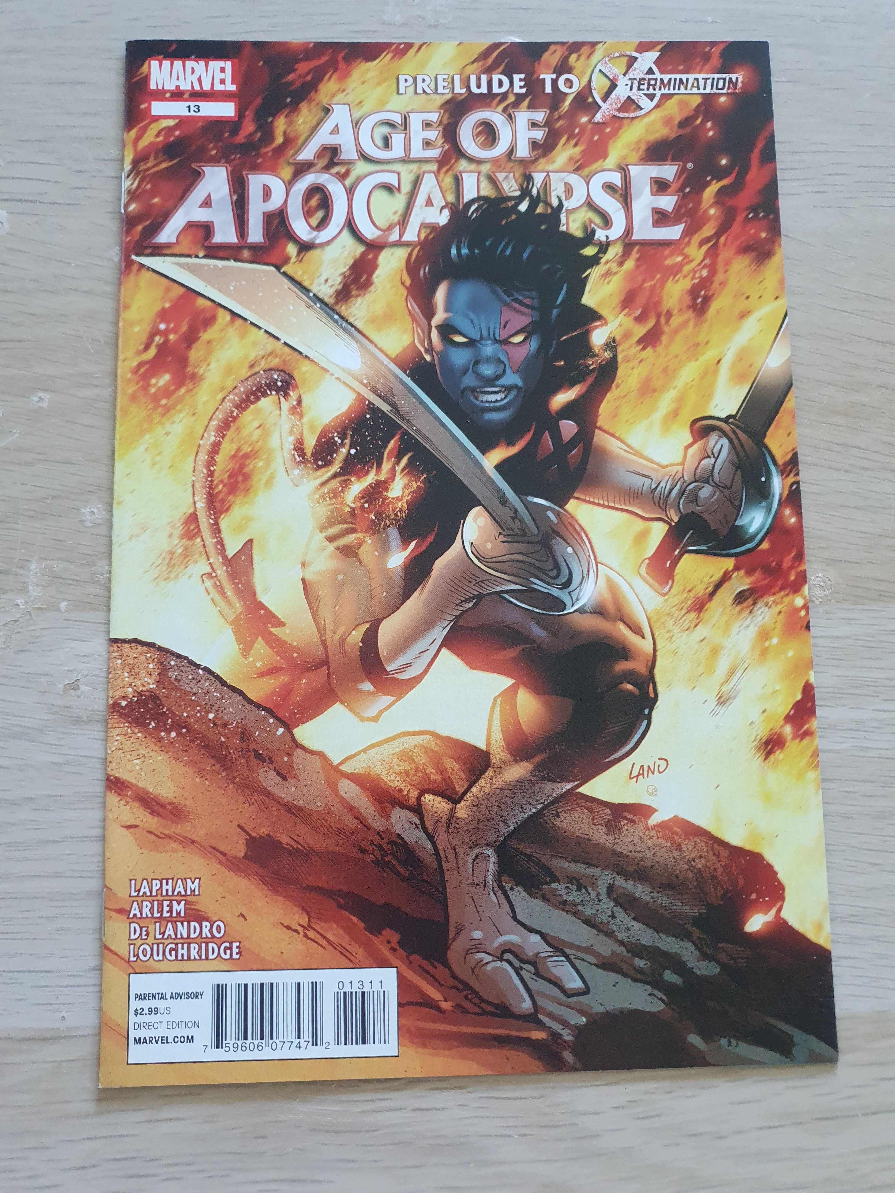 Age of Apocalypse: 5, 6, 7, 8, 9, 10, 13 (2012) (ZM99)