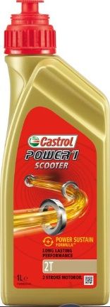 Olej do mieszanki CASTROL Power1 Scooter półsyntetyczny 1 litr skutery