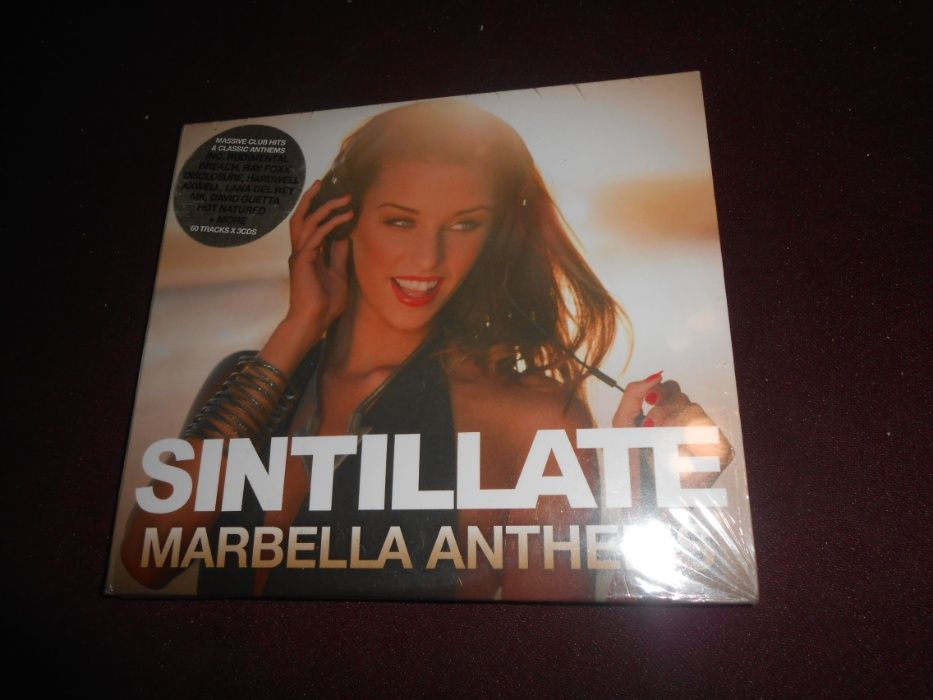 Dois CDs triplos-Sintillate Marbella/Novos e selados-3 euros cada