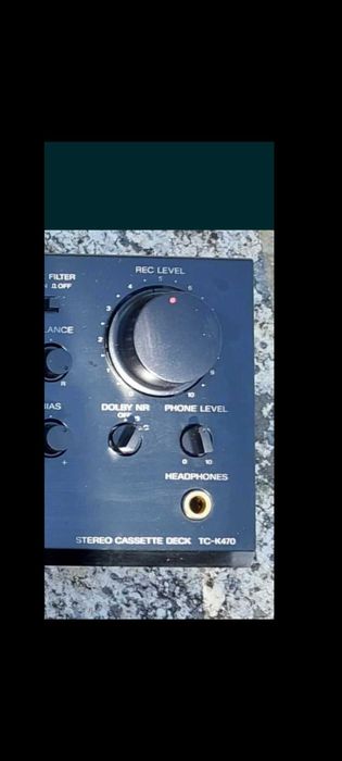 Vendo ou troco,frontais dos decks SONY TC-k470 e tc-rx70