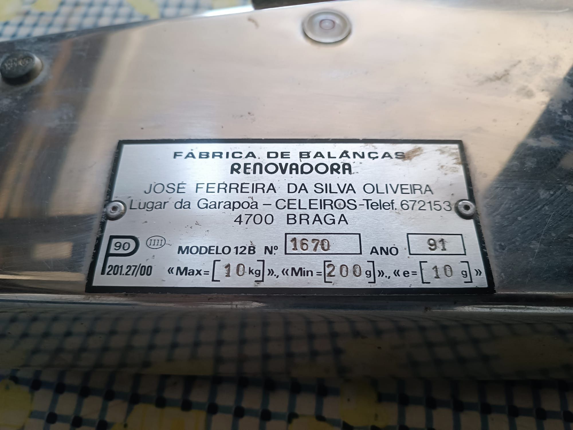 Balanças Antigas
