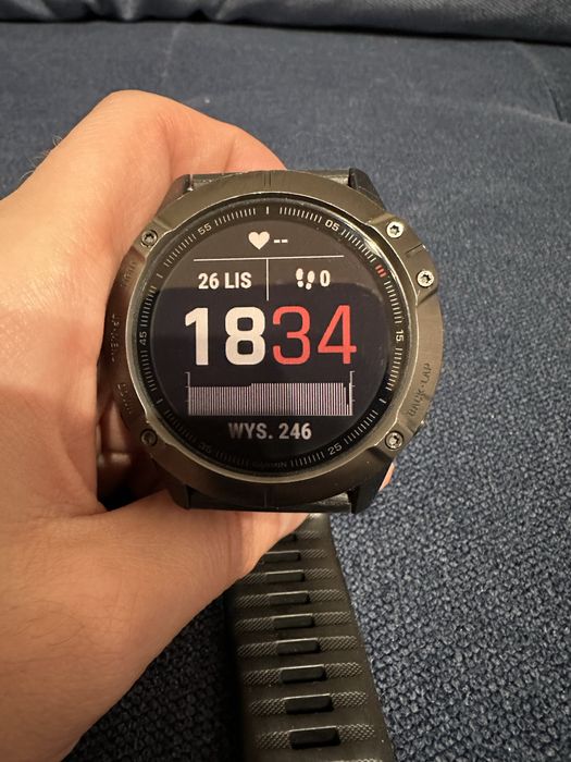 Zegarek smartwatch Garmin Fenix 6x Sapphire