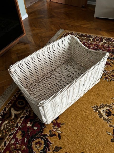 Kosz wiklinowy,duży