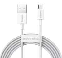 Кабель BASEUS  Fast Charging USB - Micro-USB 2A 2 м White