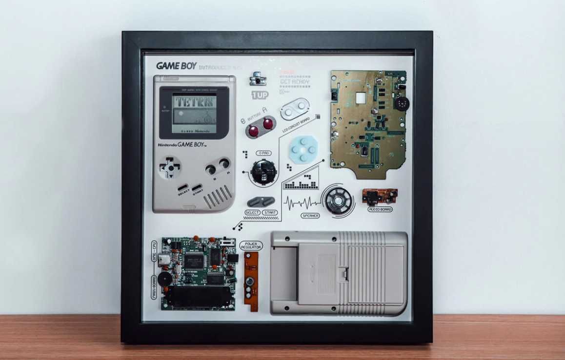 Xreart Nintendo Game Boy (1989) - Obrazek Ramka konsola - Prezent.