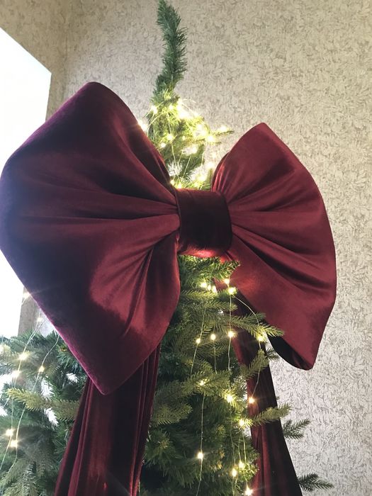 Бант гигант (новогодний декор)