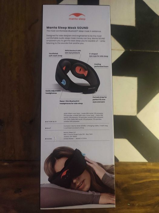 Manta SOUND Sleep Mask (new gen)