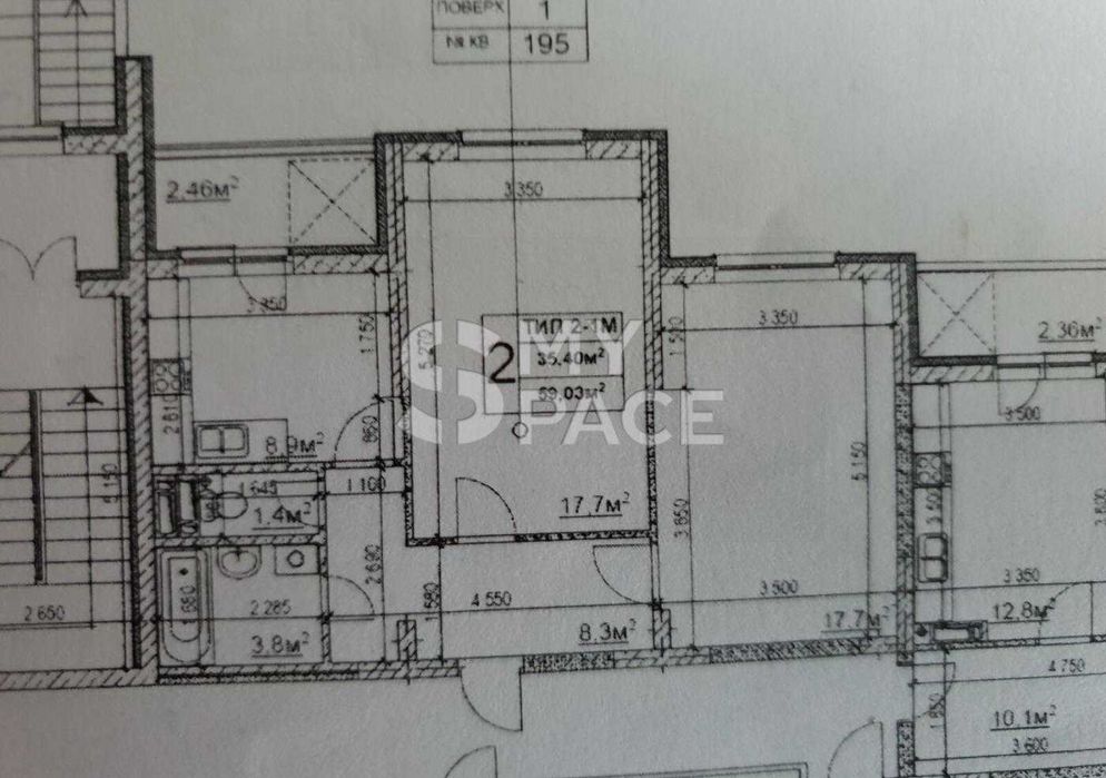 ЖК Новомостицько-Замковецький, 2к квартира, 58м, Сергія Данченка 32б