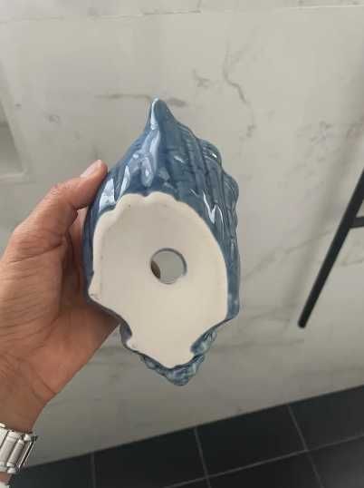 Vaso em forma de Concha do Espaço Casa