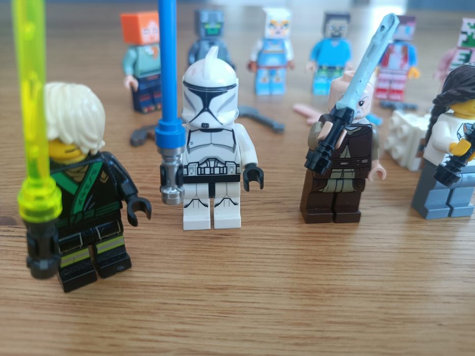 Figurki LEGO Star Wars Minecraft City 35 sztuk