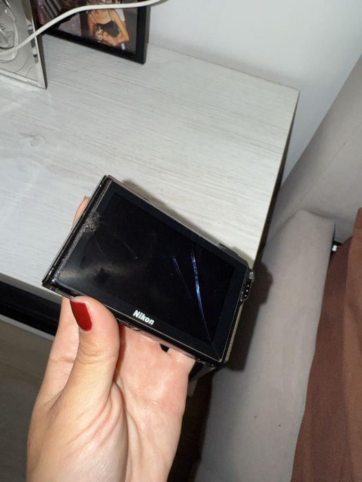 Nikon Coolpix S80 Red HD Digital Camera OLED Monitor Touchscreen