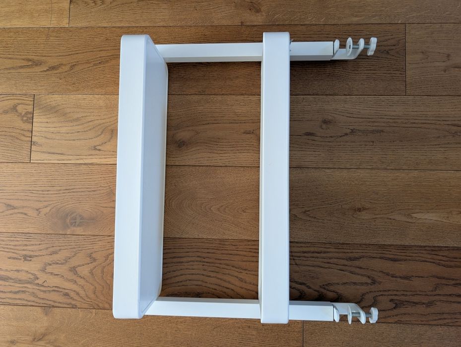 Vattenkar półka na biurko biała ikea 49x15 cm