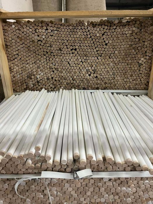 Нагель буковий (дерев'яна кругла паличка)2 сорт