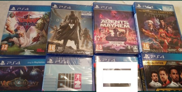 PS4 Destiny Mayhen F1 Saint Row, novos e usados