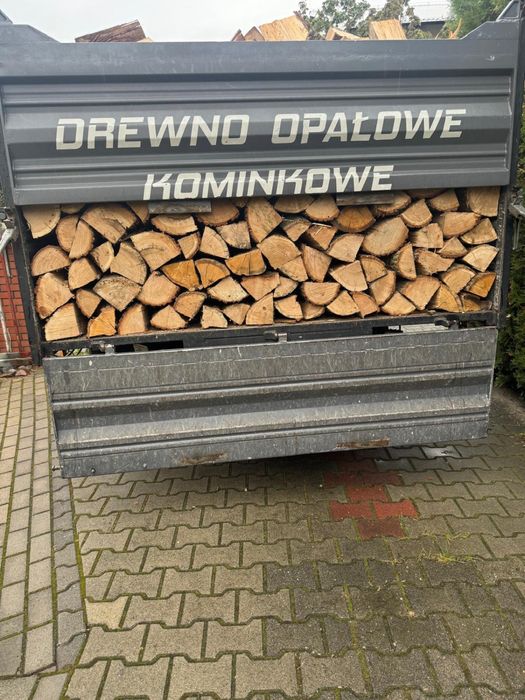 Drewno opałowe sezonowane sosna , liściaste dąb buk akacja