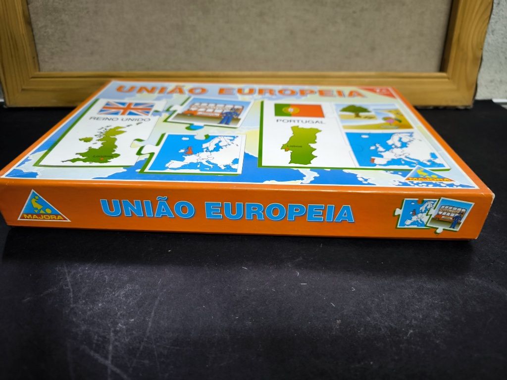 Jogo puzzle união europeia