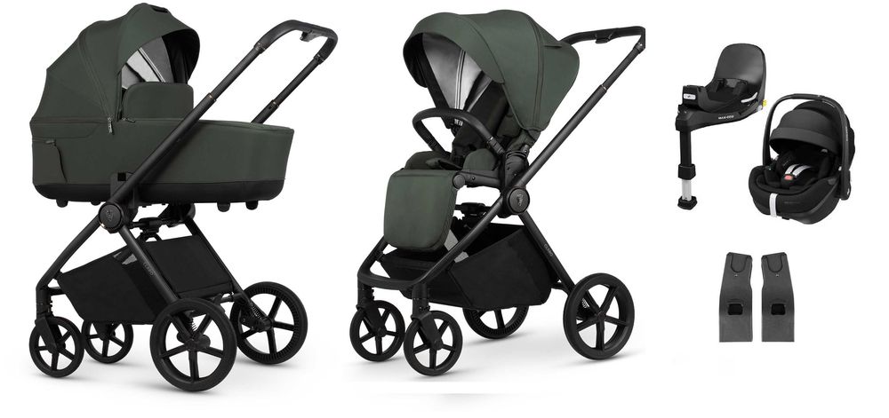 Zestaw Venicci Claro + Maxi Cosi Pebble 360 Pro2 z bazą Slide