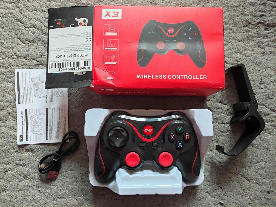 Беспроводной Геймпад X3 (джойстик) для смартфона.