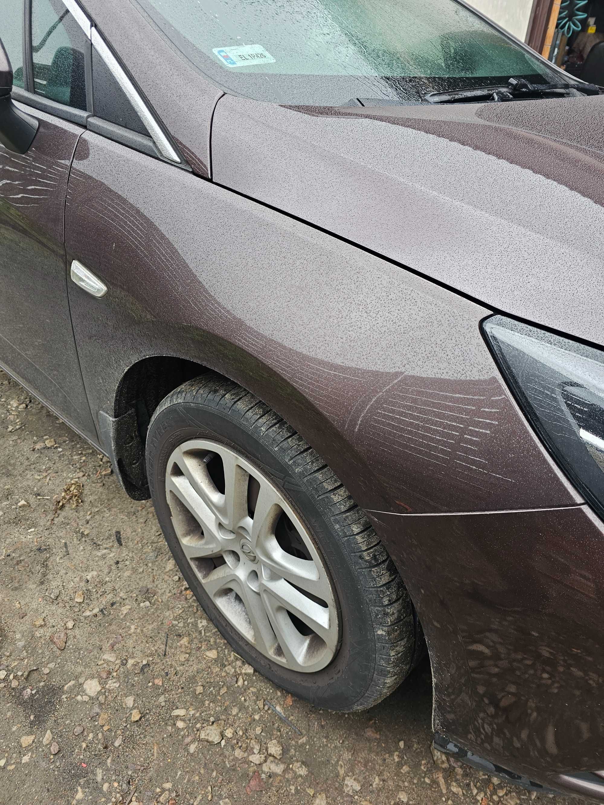 Błotnik Prawy Przód Opel Astra K Kod Lakieru Z41S