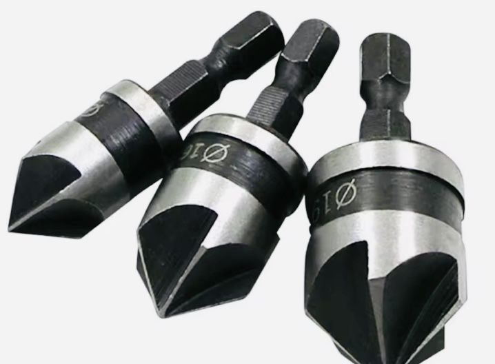 Набір 3шт свердл фрез для потаю