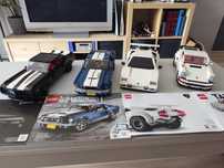 LEGO Icons Lamborghini, Mustang, Camaro, Porsche