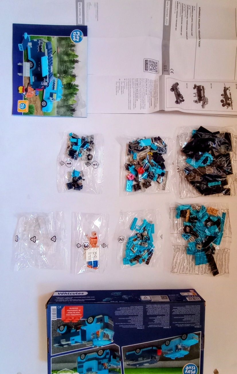 Klocki konstrukcyjne playtive 290 elementòw